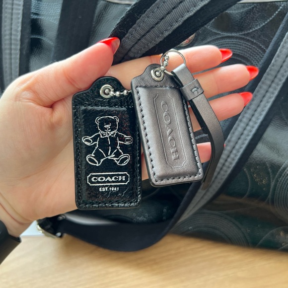 COACH Diaper Bag w / Dust Bag & Changing Mat!! Vintage!!(Rare!!) - Picture 3 of 12